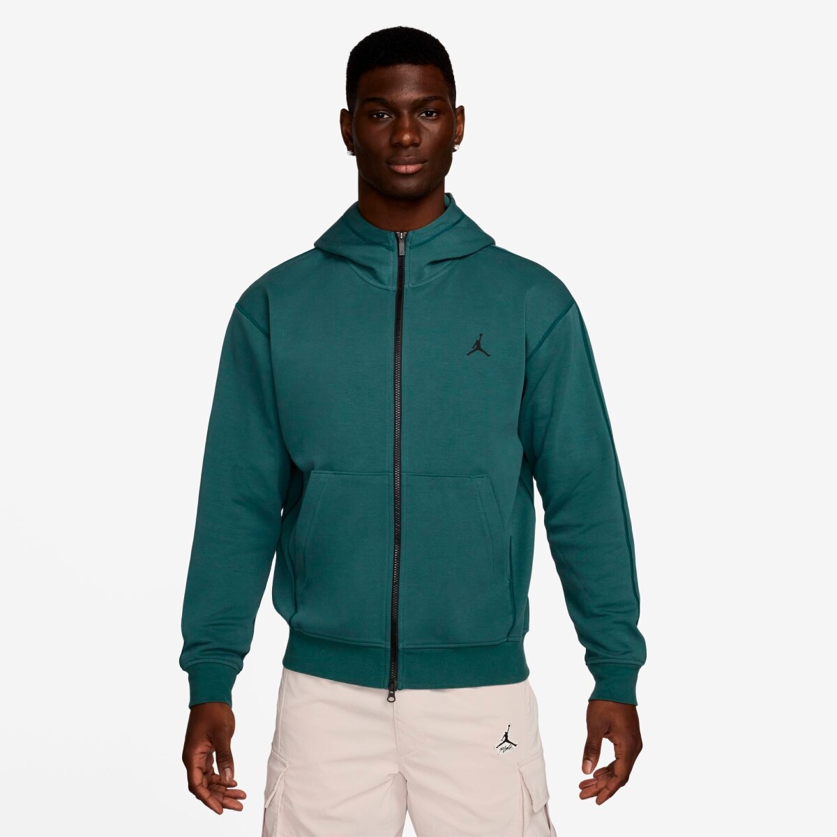 M J DF SPRT HOOP FLC FZ - Verde 
