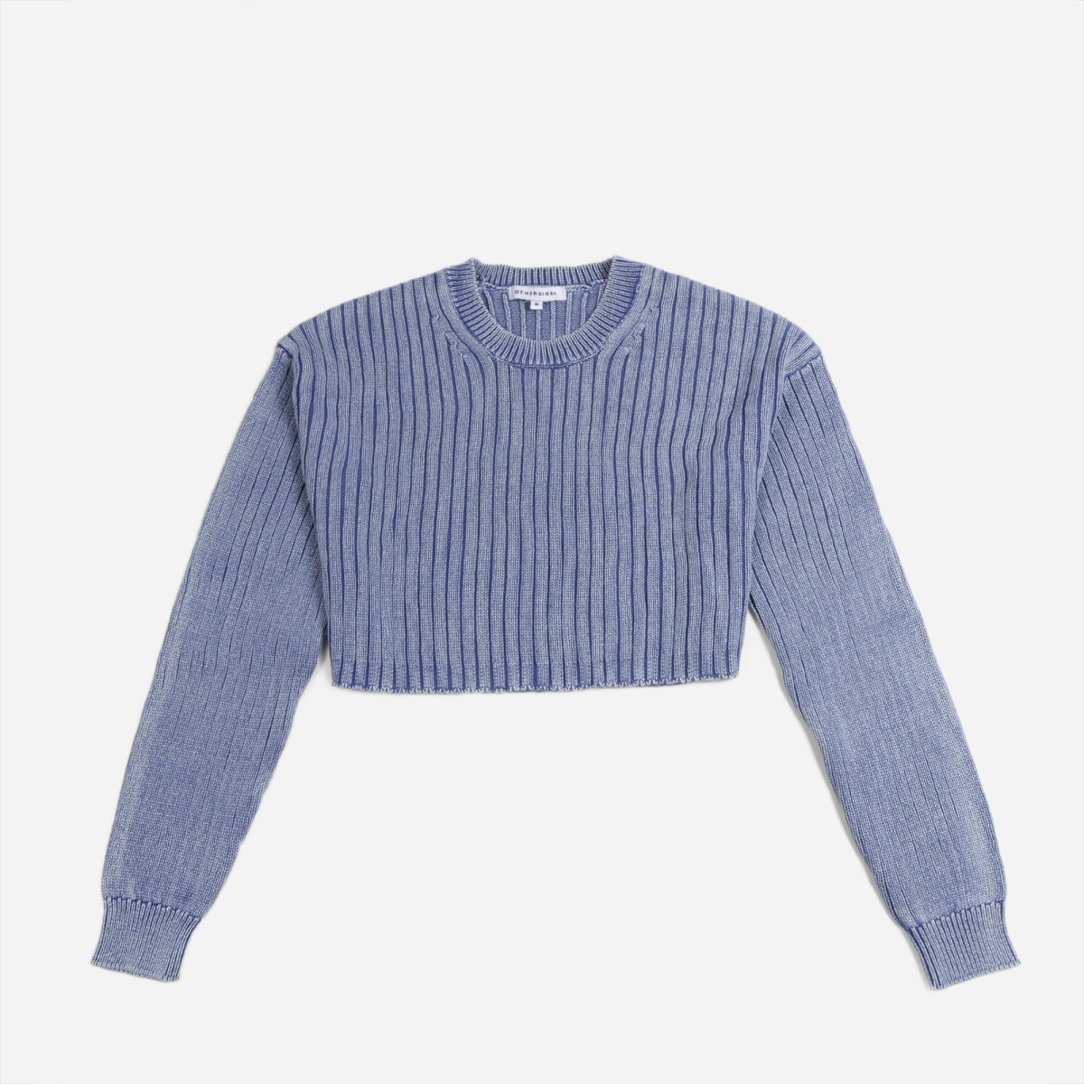 Sweater cropped - Mujer - CELESTE 