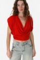 Top Mola Rojo