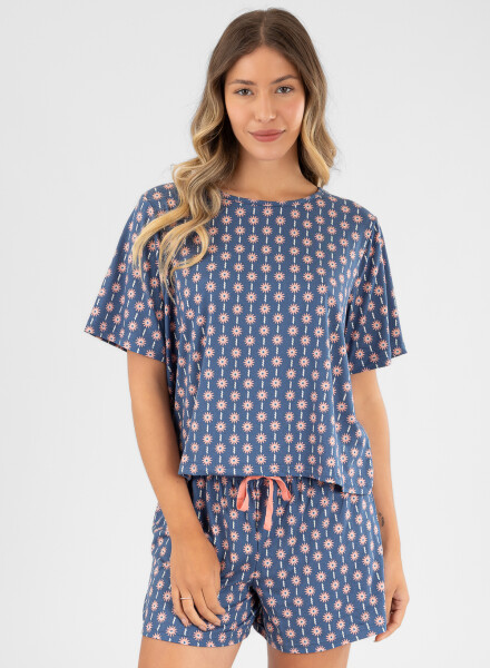 Style mica blue Azul