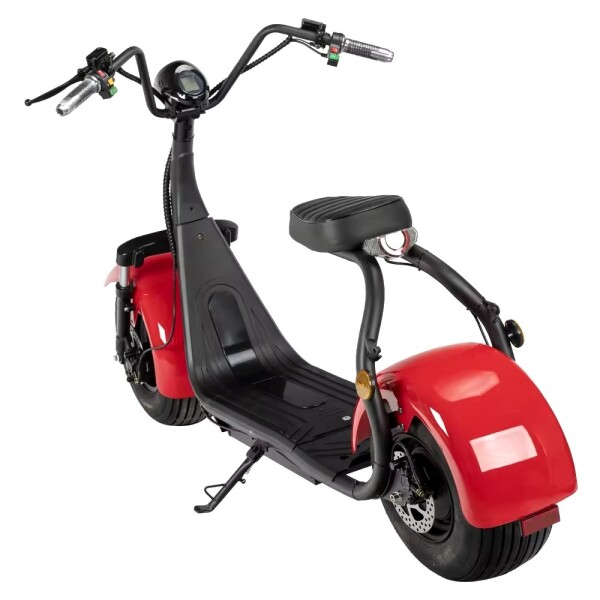Moto Electrica Gogreen Naked 1500W 12Ah 20Km Autonom. 40Km/h Variante Color Rojo