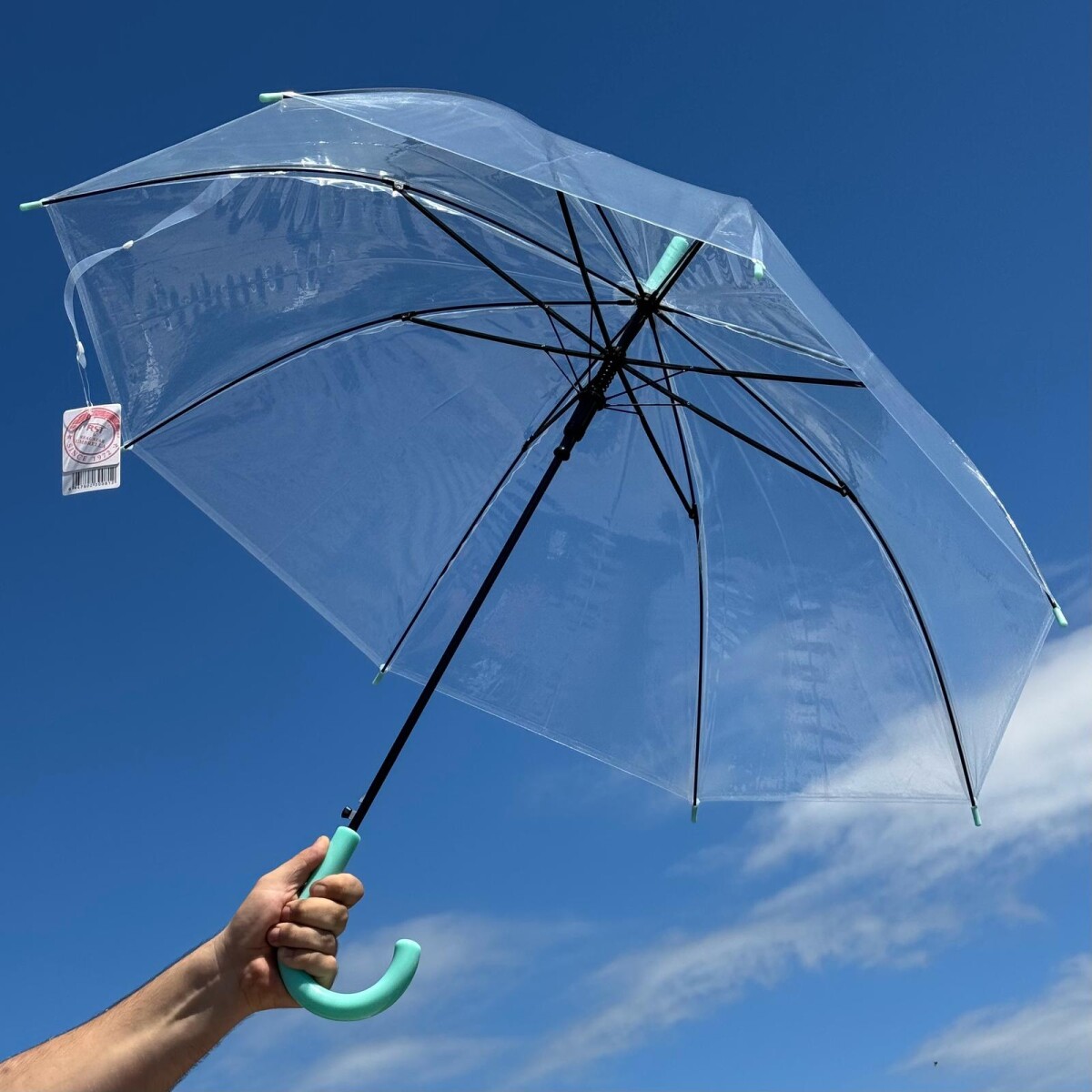 Paraguas Manual Para Lluvia Resistente Al Viento 