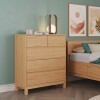Cómoda 5 Cajones - Madera Maciza - Square Cómoda 5 Cajones - Madera Maciza - Square