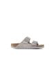 Arizona Soft Footbed - Suede Leather - Regular Stone Coin