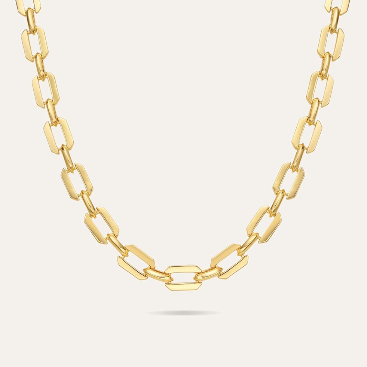 Collar Diamond - Plata y Baño de Oro 