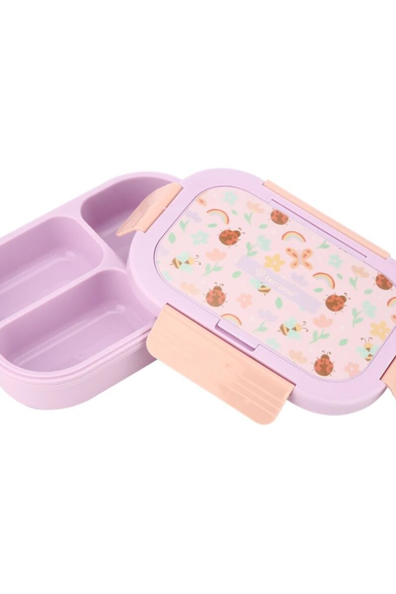 TERRANO LUNCHBOX KIDS PURPLE FLOWER TERRANO LUNCHBOX KIDS PURPLE FLOWER