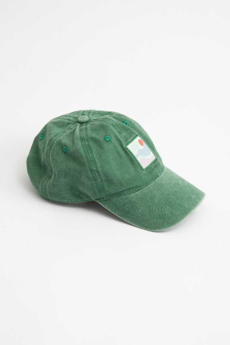 Gorra Visera Parche - Verde 