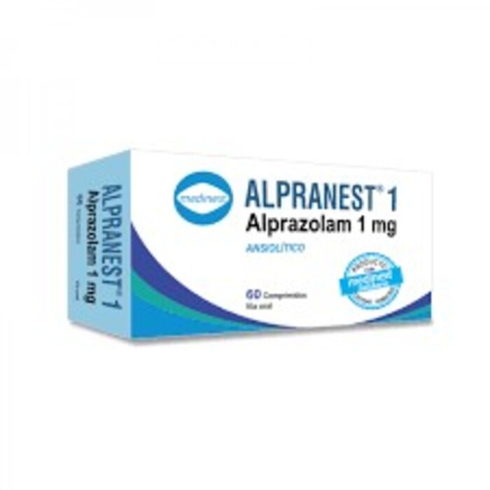 ALPRANEST 1 MG. CJ X 60 COMP. única