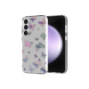 Protector Samsung Galaxy S23 FE transparente diseño mariposas Protector Samsung Galaxy S23 Fe Transparente Diseño Mariposas