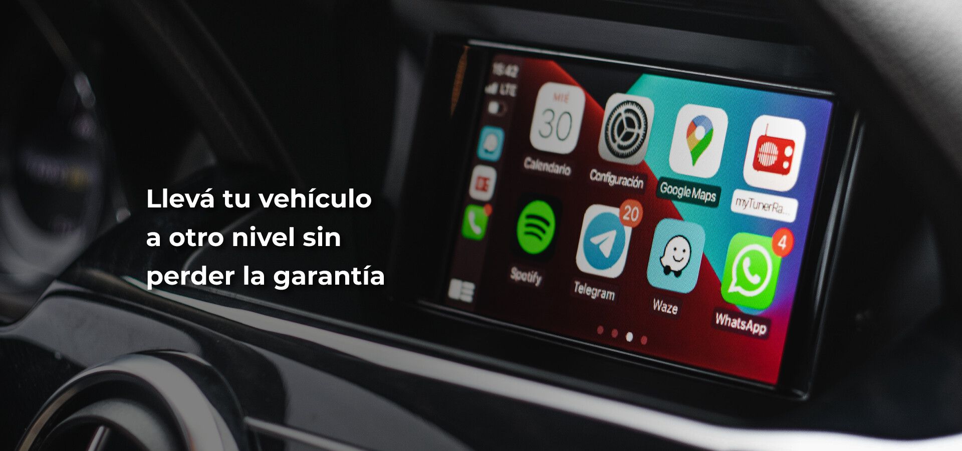 Radio Multimedia Apple Carplay Y Android Auto Universal Pantalla 10.1 — ML  Center