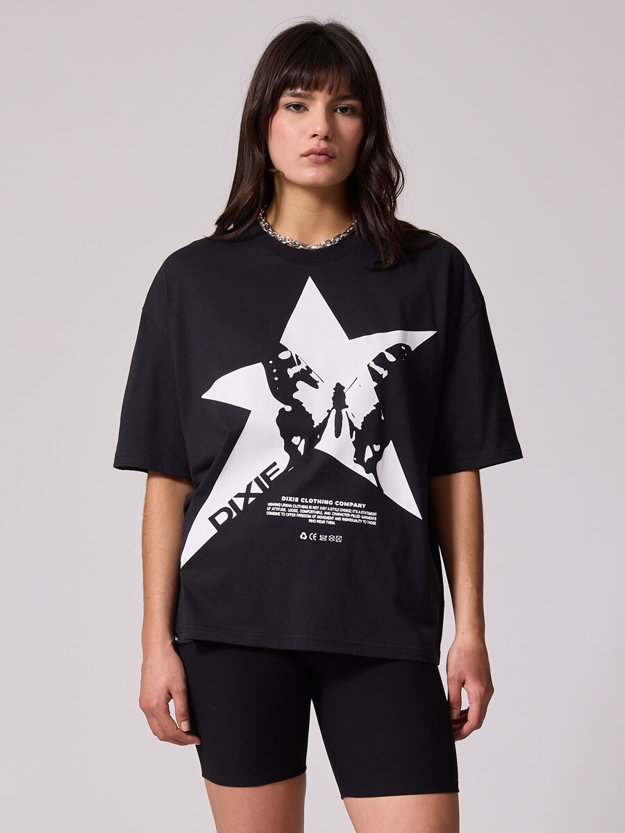 T-SHIRT BETY DIXIE Negro