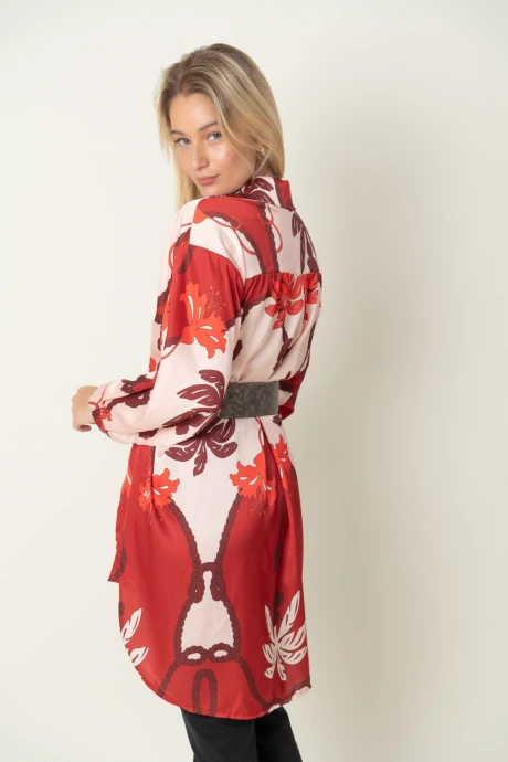 CAMISA OPALO Bordeau