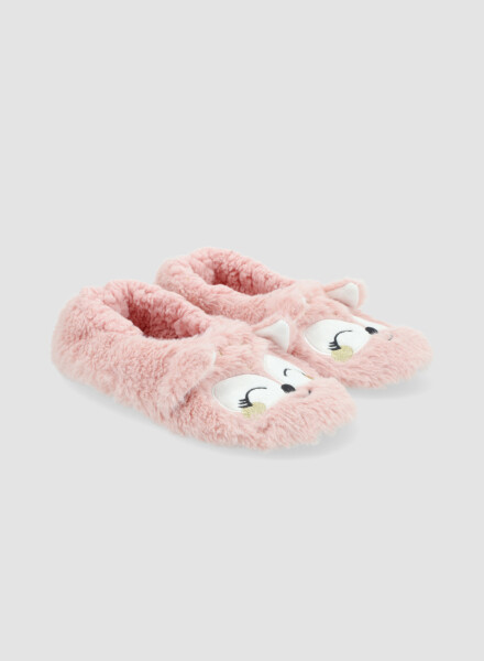 Pantufla face inv25 Rosa antique