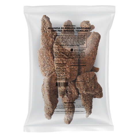 MILANESA DE MERLUZA INTEGRAL CON SEMILLAS - 1 KG Milanesa De Merluza Integral Con Semillas - 1 Kg