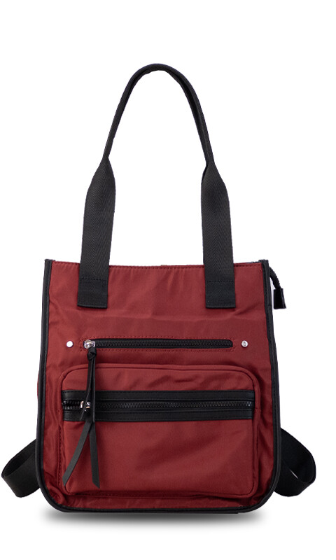 MOCHILA CARTERA CRETA BORDEAUX