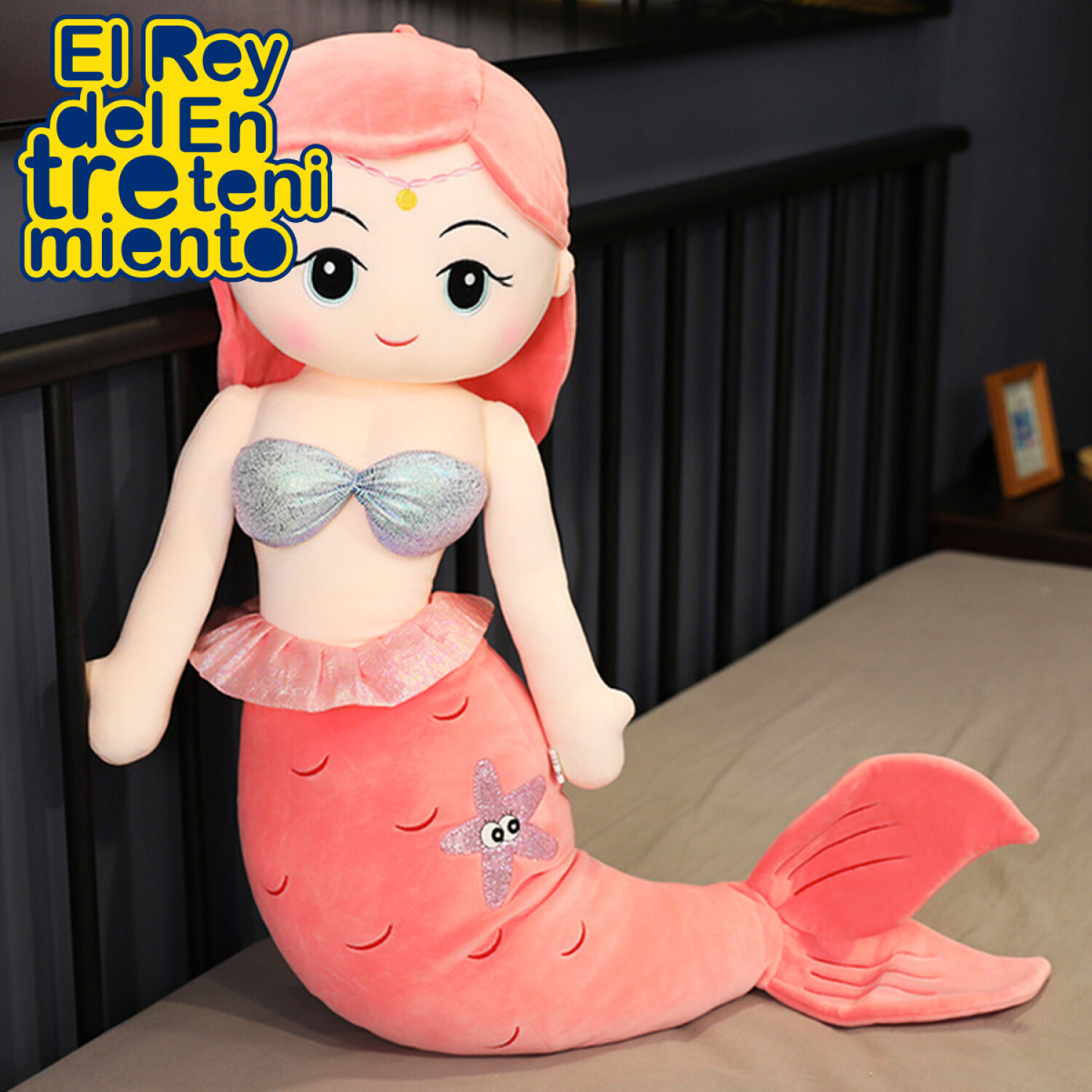 Peluche sirena gigante clearance