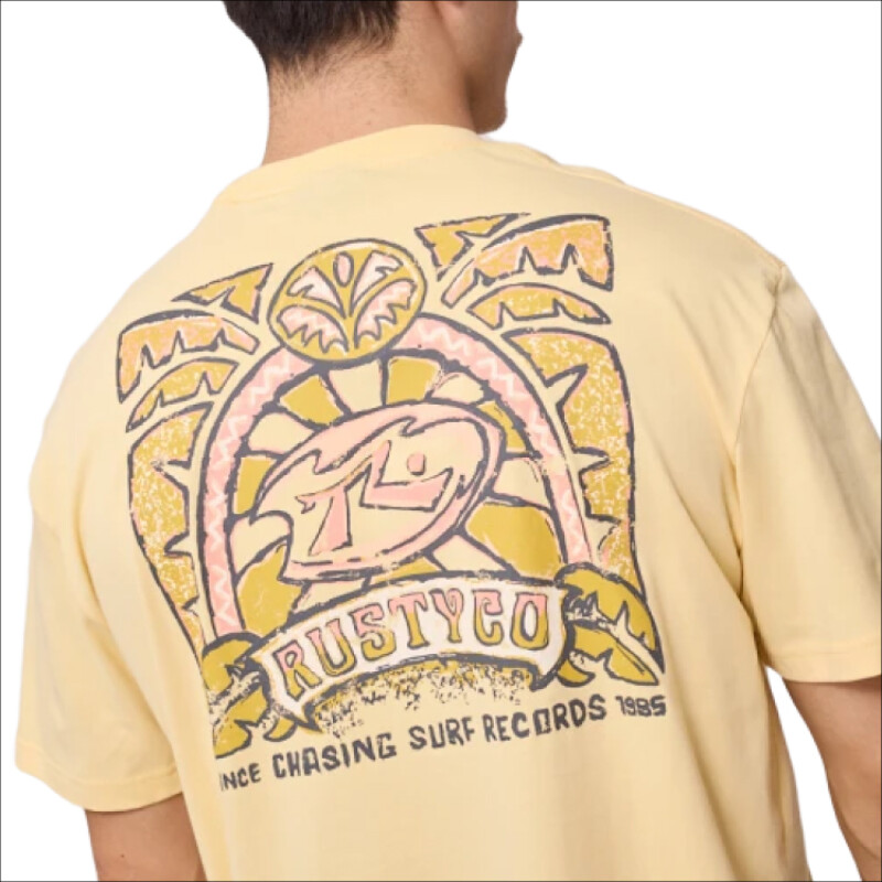 Remera Rusty Munke - Amarillo Remera Rusty Munke - Amarillo