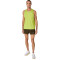 Bividi Running Silver Singlet Hombre Neon Lime