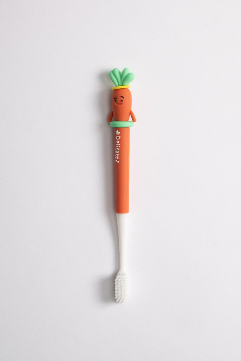 Cepillo de dientes zanahoria - Marrón 