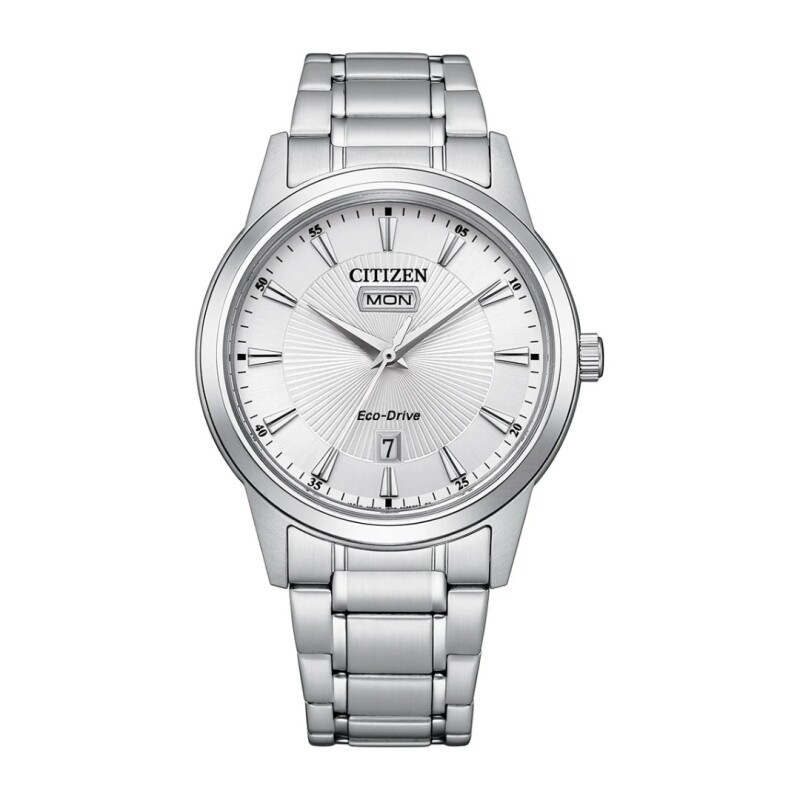 Reloj Citizen Eco-Drive AW0100-86A para hombre en acero Plateado