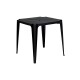 Mesa Jardín Plástico Pvc Cuadrada Mor 70×70 Bela Vista Negra Mesa Jardín Plástico Pvc Cuadrada Mor 70×70 Bela Vista Negra