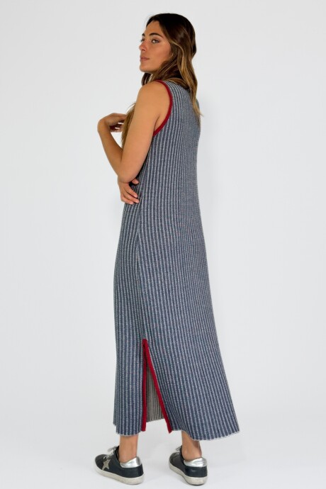 VESTIDO LOTO Azul