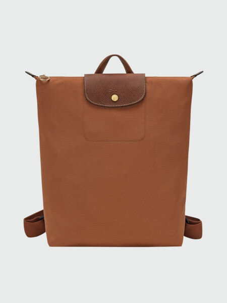 LONGCHAMP - LE PLIAGE ORIGINAL, MOCHILA M Marrón