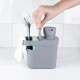 Dispensador de jabon con porta esponja 650 ml BLANCO