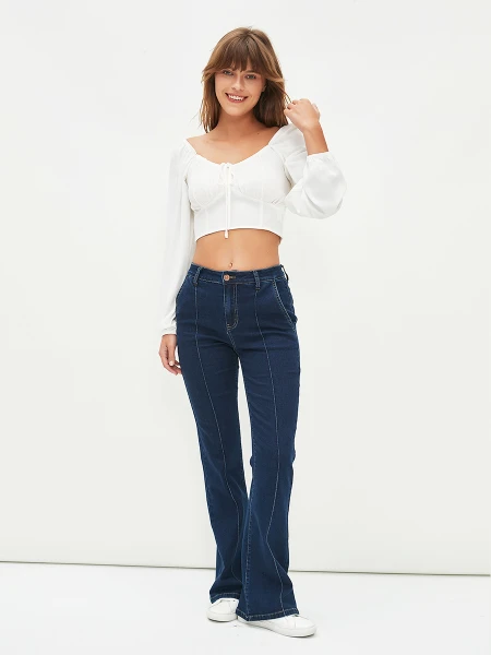 BLUSA JADE CRUDO
