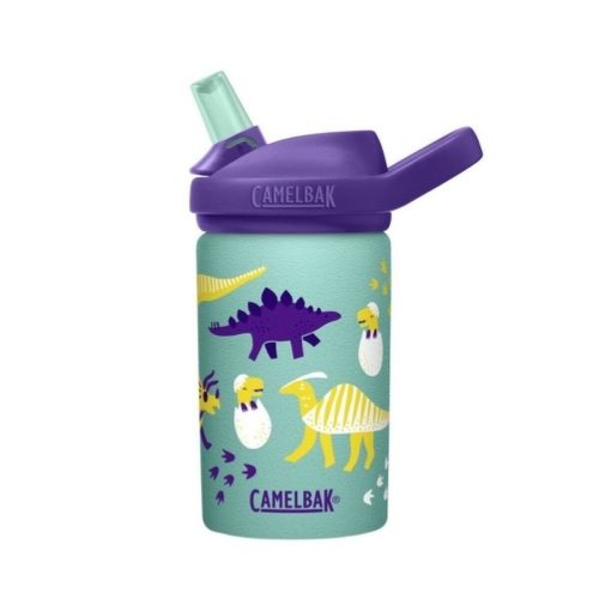 Botella Eddy Kids Acero Dinos 400ml 