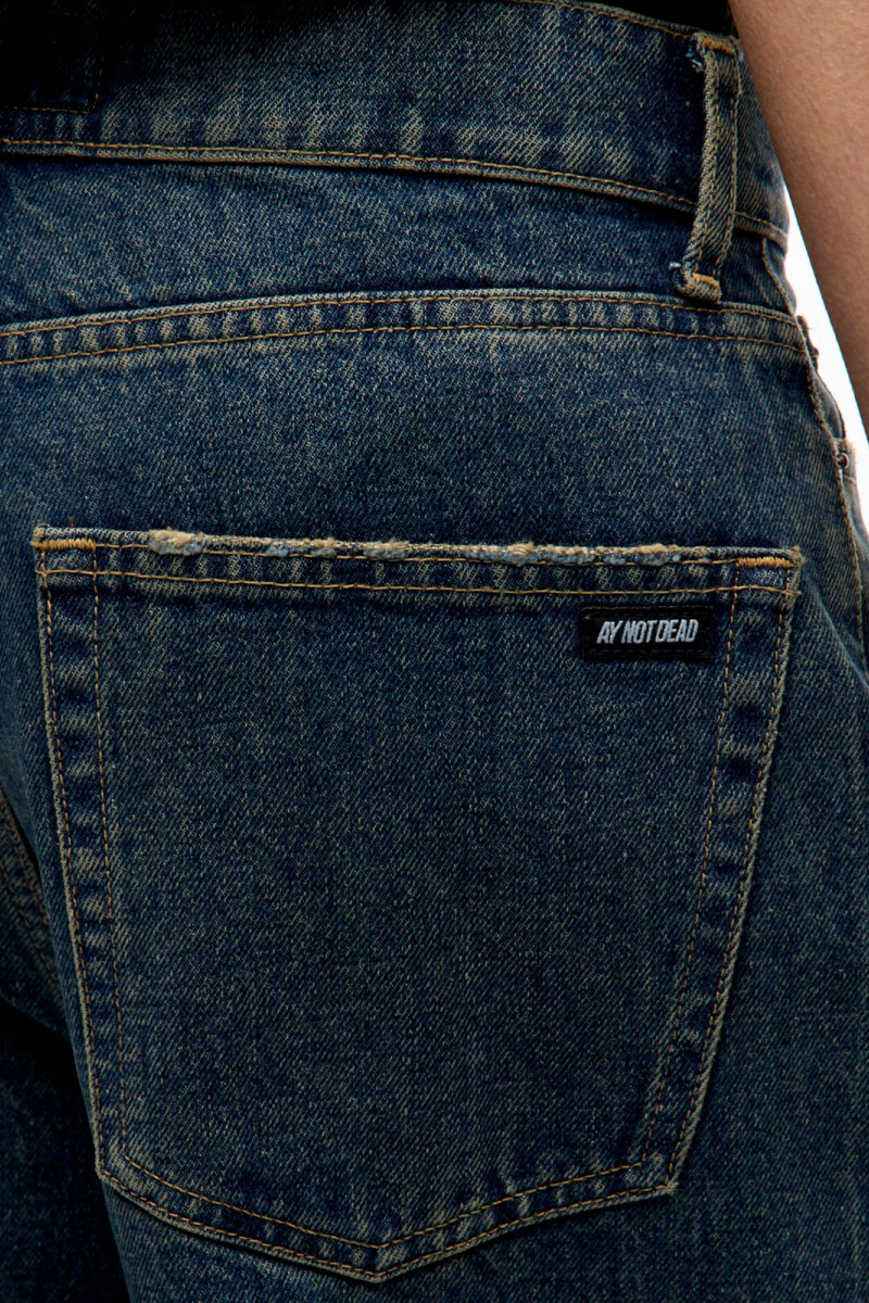 WIDE DARK BLUE Azul