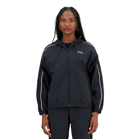 Campera New Balance de Dama - WJ33502BK BLACK