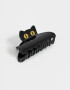 Broche Halloween Broche Acrílico De Gato - Negro