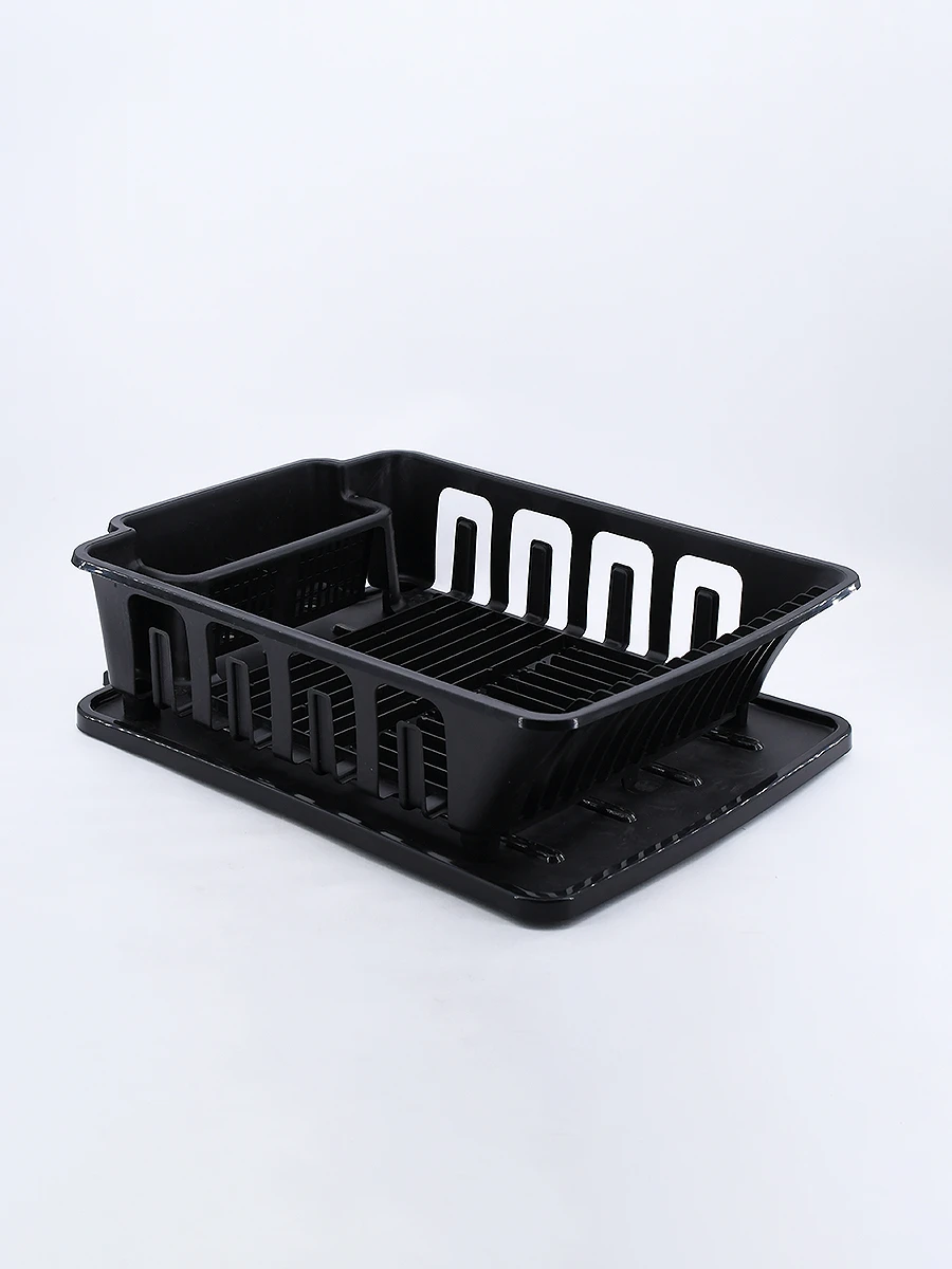 ESCURRIDOR CON BANDEJA - NEGRO 