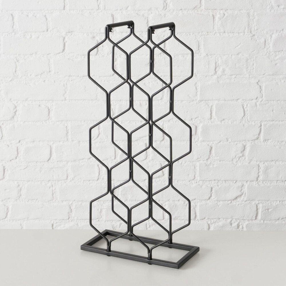 RACK VINOS METAL NEGRO 2054245