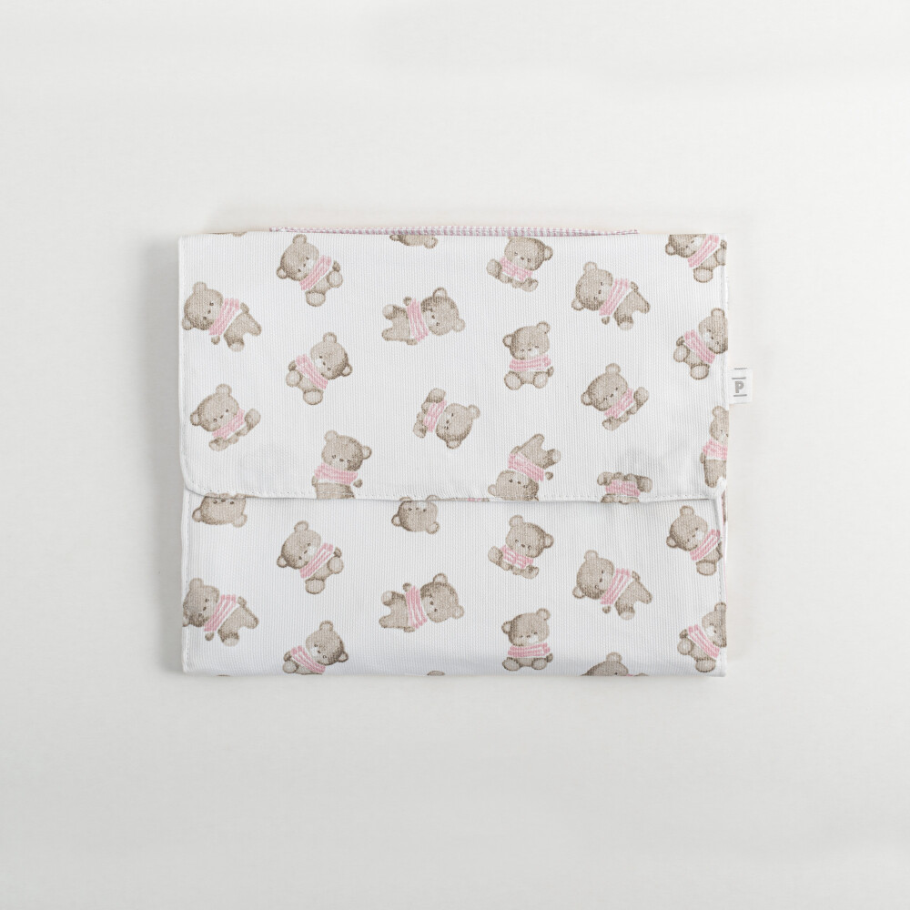 Necessaire Bebé Ositos Rosa