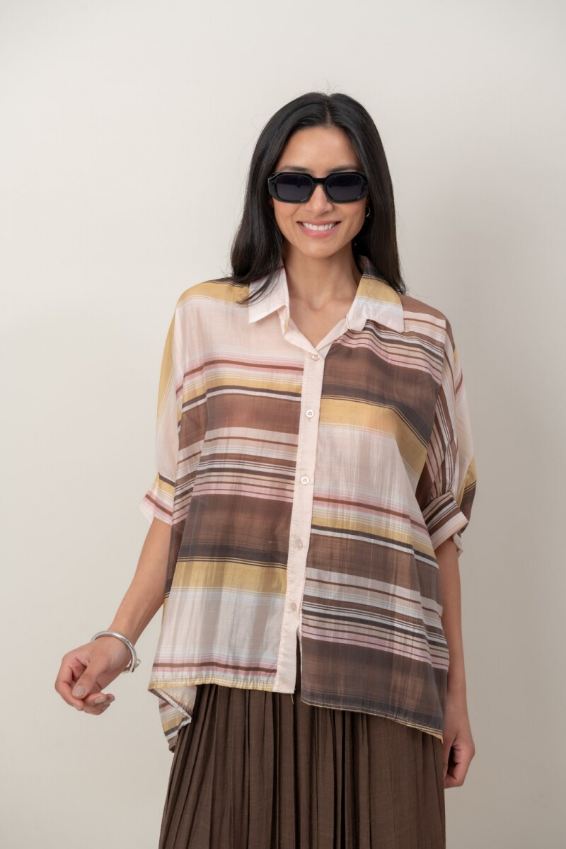 CAMISA DUNIA - Tostado 