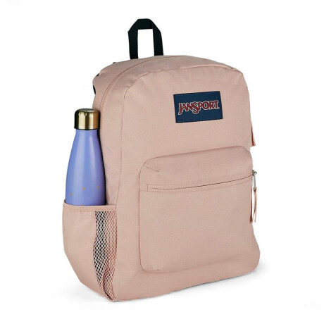 Mochila Escolar Jansport Cross Town Original Unisex Urbana Misty Rose