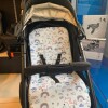 Colchon para coche universal BUBA unicornio celeste rosa