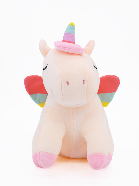 PELUCHE UNICORNIO ROSADO
