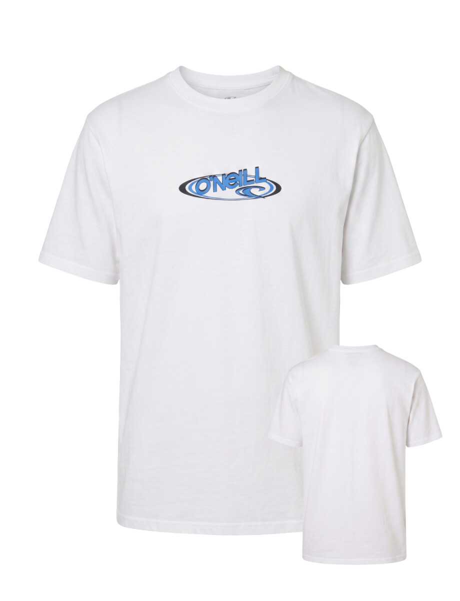 Remera O'Neill Orbit Logo - Blanco 