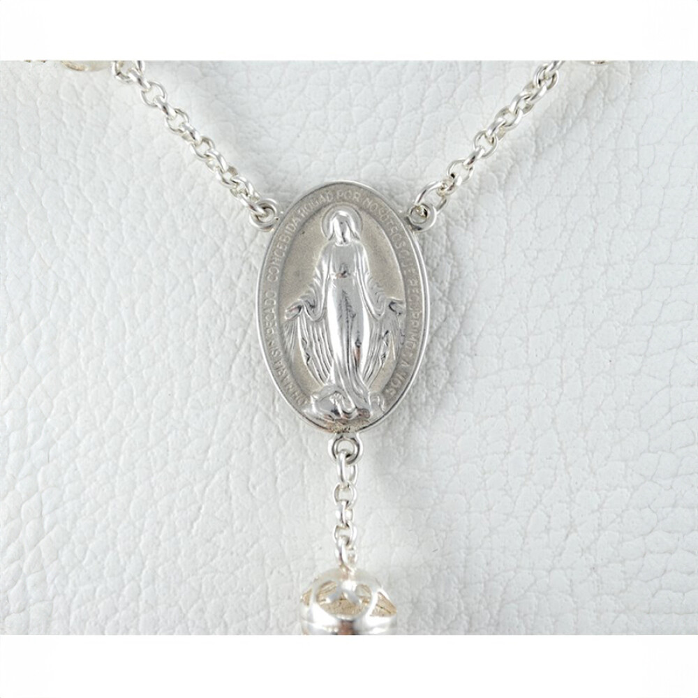 Rosario Denario En Plata Rosario Denario En Plata