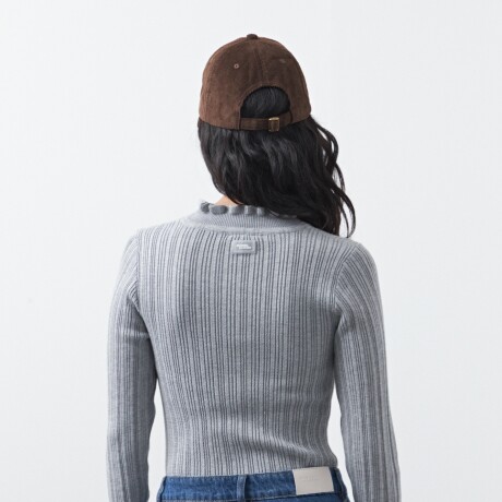 POLERA BETANIA Gris Melange