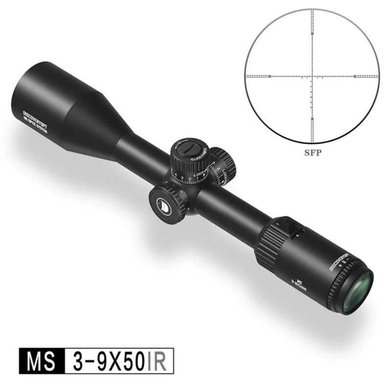 Mira Telescópica Discovery Ms 3-9x50ir Retículo Iluminado Mira Telescópica Discovery Ms 3-9x50ir Retículo Iluminado