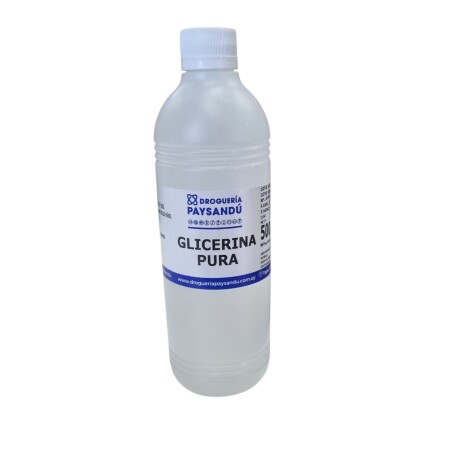 Glicerina Pura 500 cc