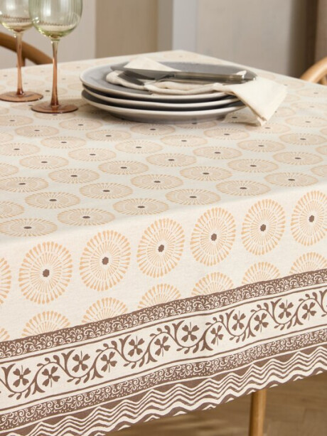 Mantel BRUNMYRAK 140x240 marrón Mantel BRUNMYRAK 140x240 marrón