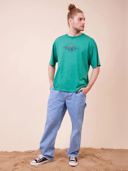 T-SHIRT RUSTY PARME VERDE