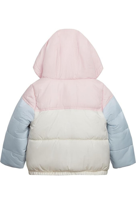 Campera resistente al agua, diseño colorblock Sin color