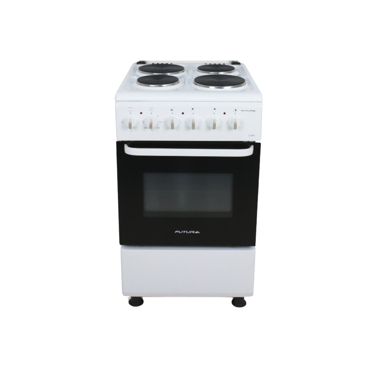 Cocina Eléctrica Futura Plus Cadiz Fut-50-e4 - Blanco 