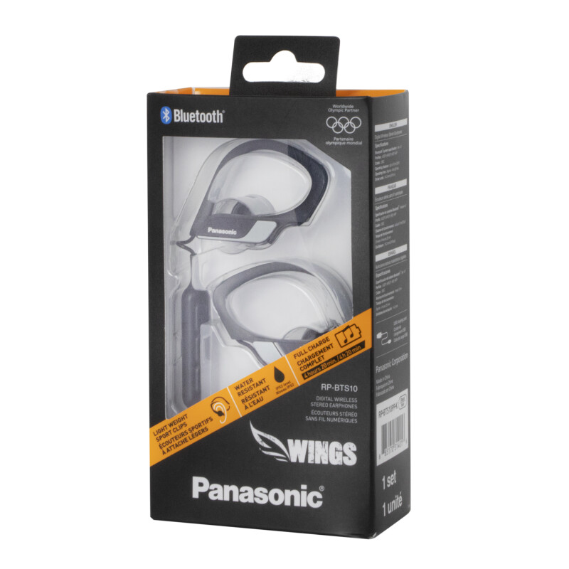 Auricular Sport Bluetooth Panasonic Rp-bts10pp-k Auricular Sport Bluetooth Panasonic Rp-bts10pp-k